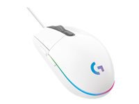 Logitech Gaming Mouse G203 LIGHTSYNC - Ratón - óptico - 6 botones - cableado - USB - blanco-15