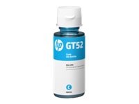 HP GT52 - 70 ml - cián - original - recarga de tinta - para HP 11X, 31X; Deskjet GT 58XX; Smart Tank 500, 51X, 530, 6001, 615, 70XX, 73XX, 76XX-3