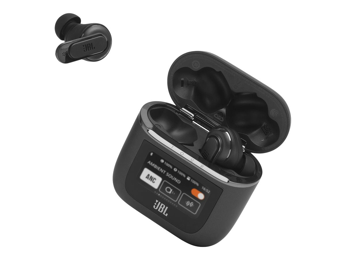 JBL Tour Pro 2 - Auriculares inalámbricos con micro - en oreja - Bluetooth - cancelación de sonido activo - negro-10