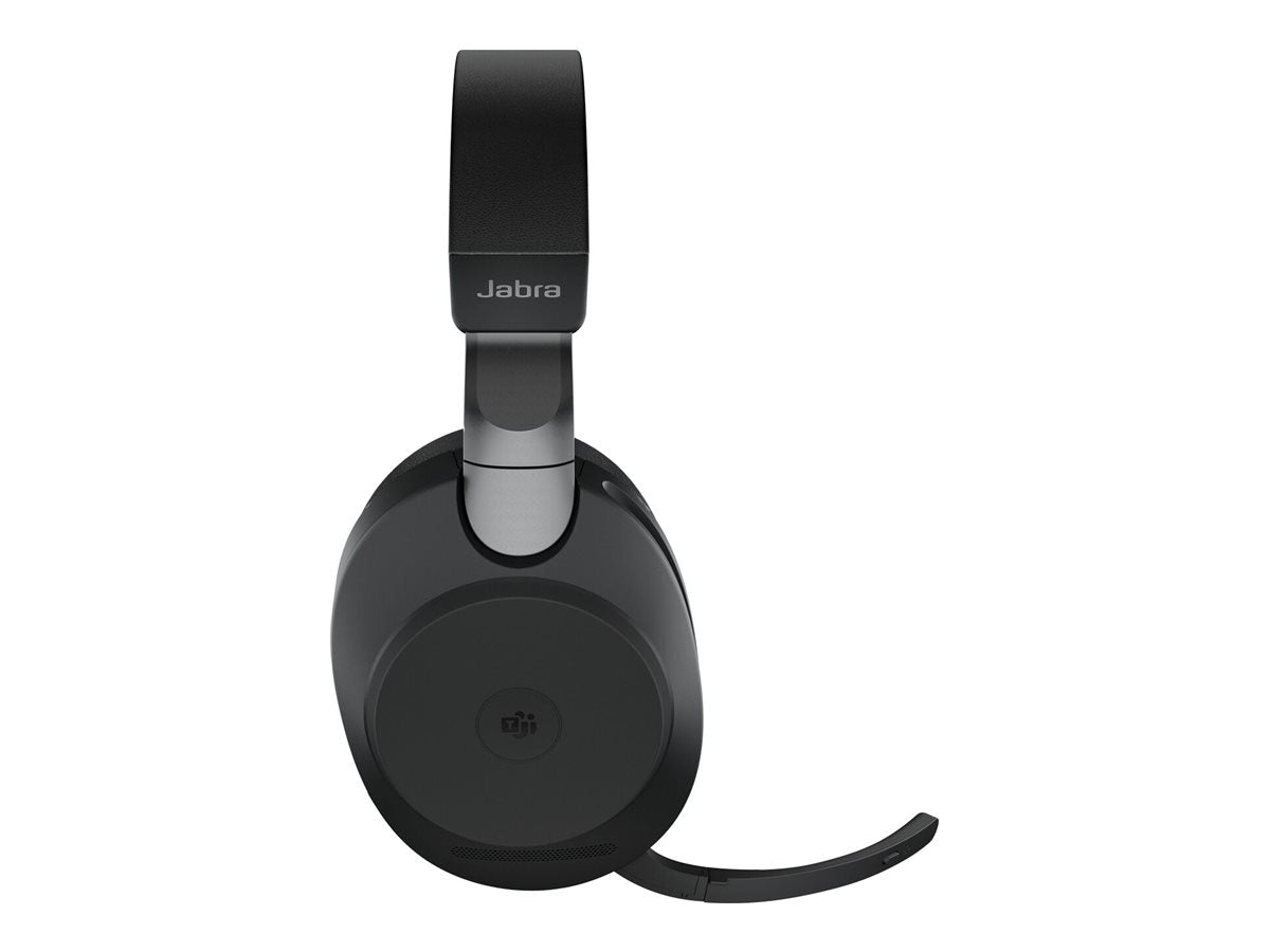 Jabra Evolve2 85 MS Stereo - Auricular - tamaño completo - Bluetooth - inalámbrico, cableado - cancelación de sonido activo - conector de 3,5 mm - aislamiento de ruido - negro - Certificado para Equipos de Microsoft-5