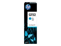 HP GT52 - 70 ml - cián - original - recarga de tinta - para HP 11X, 31X; Deskjet GT 58XX; Smart Tank 500, 51X, 530, 6001, 615, 70XX, 73XX, 76XX-1