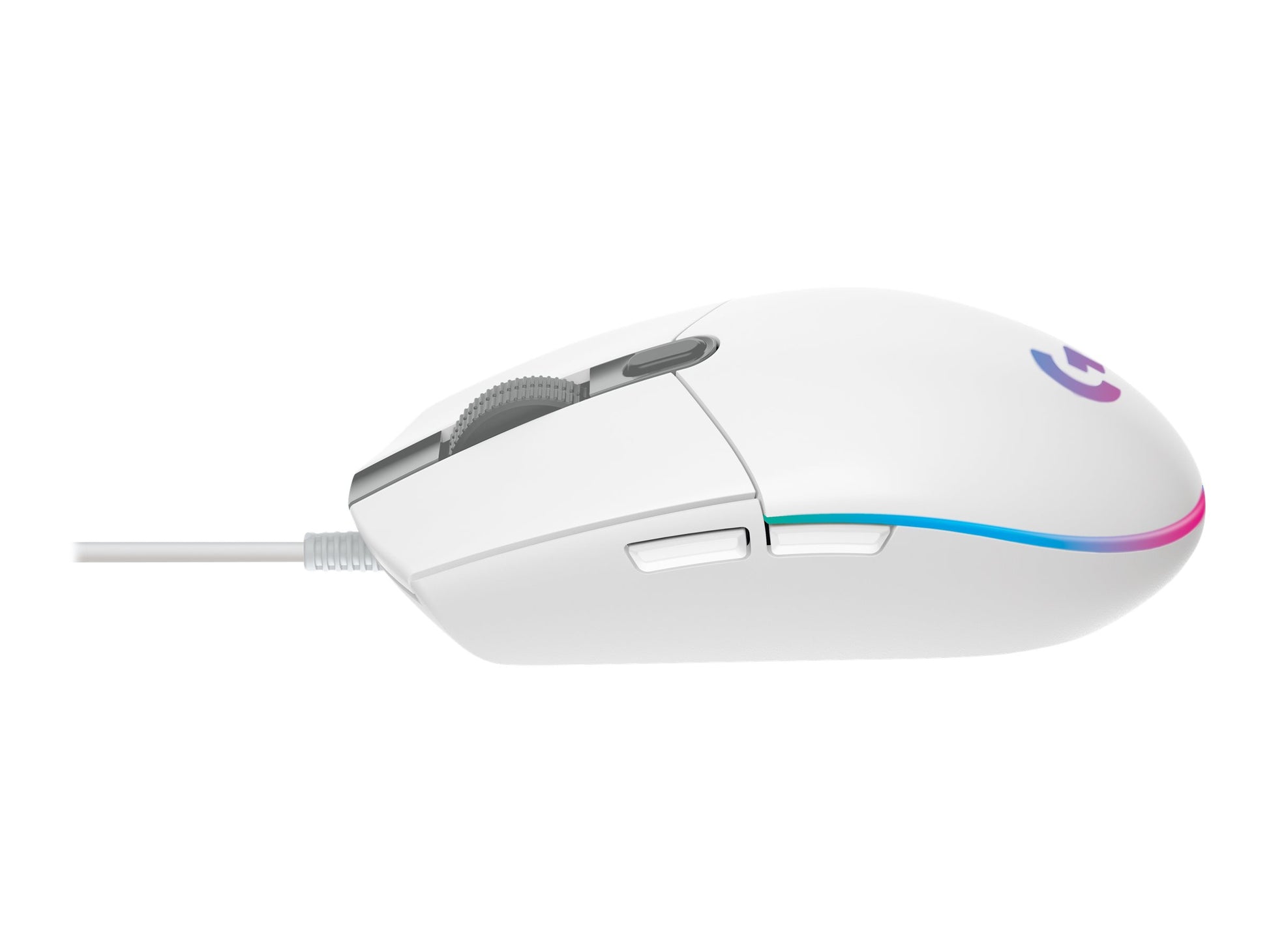 Logitech Gaming Mouse G203 LIGHTSYNC - Ratón - óptico - 6 botones - cableado - USB - blanco-14