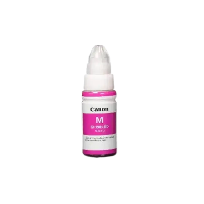 TINTA PARA IMPRESORA GI-190 M 70ML COLOR MAGENTA CANON-1