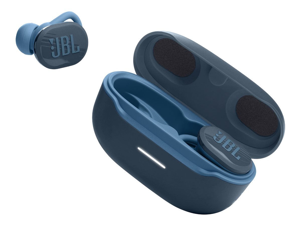 JBL Endurance Race - Auriculares inalámbricos con micro - en oreja - Bluetooth - azul-14