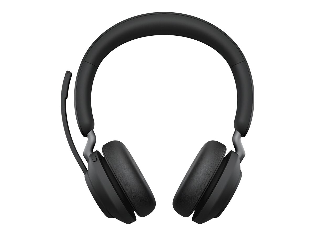 Jabra Evolve2 65 MS Stereo - Auricular - en oreja - Bluetooth - inalámbrico - USB-A - aislamiento de ruido - negro - Certificado para Equipos de Microsoft-12