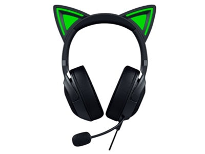 Razer Kraken Kitty V2 - Auricular - tamaño completo - cableado - USB - aislamiento de ruido - negro-9