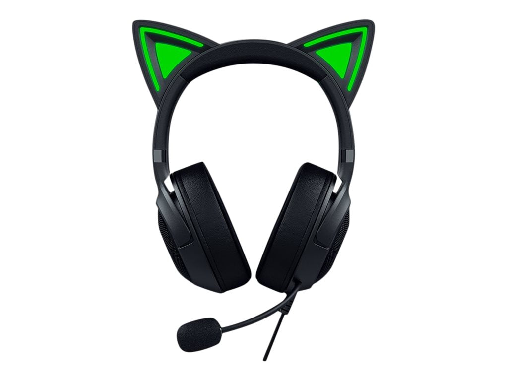 Razer Kraken Kitty V2 - Auricular - tamaño completo - cableado - USB - aislamiento de ruido - negro-5