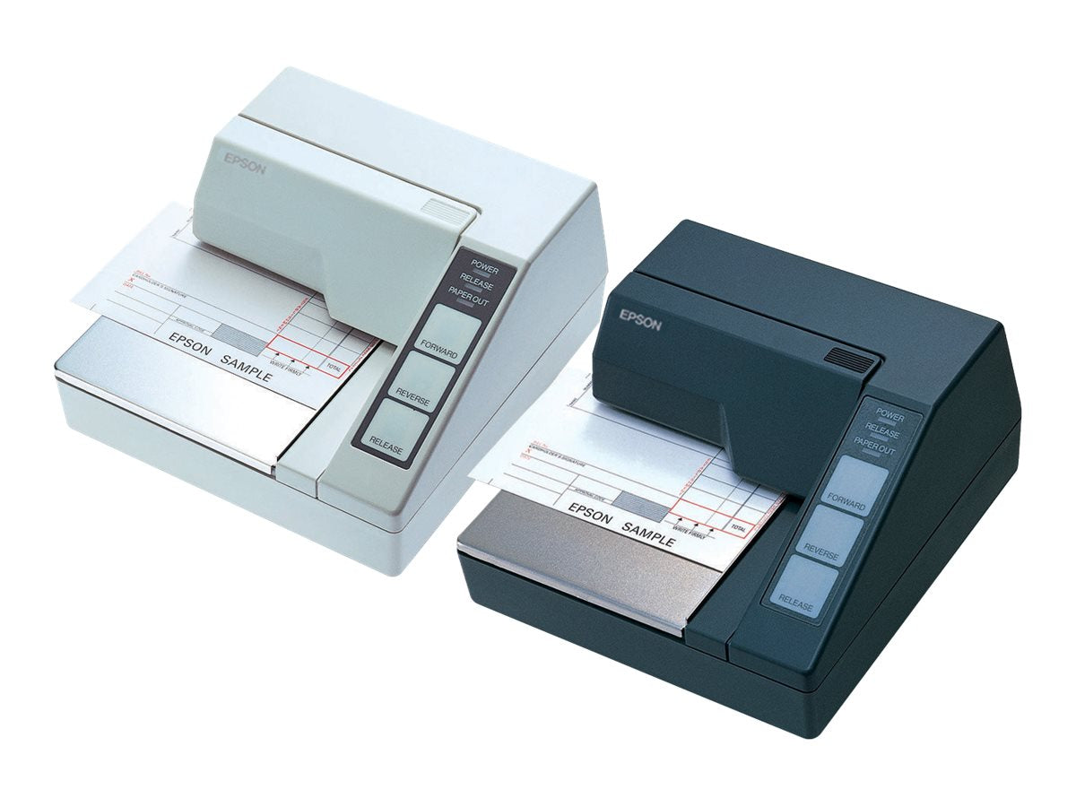 Epson TM U295P - Impresora de recibos - matriz de puntos - JIS B5 - 16,2 cpp - 7 espiga - hasta 2.1 líneas/segundo - paralelo - gris oscuro-6