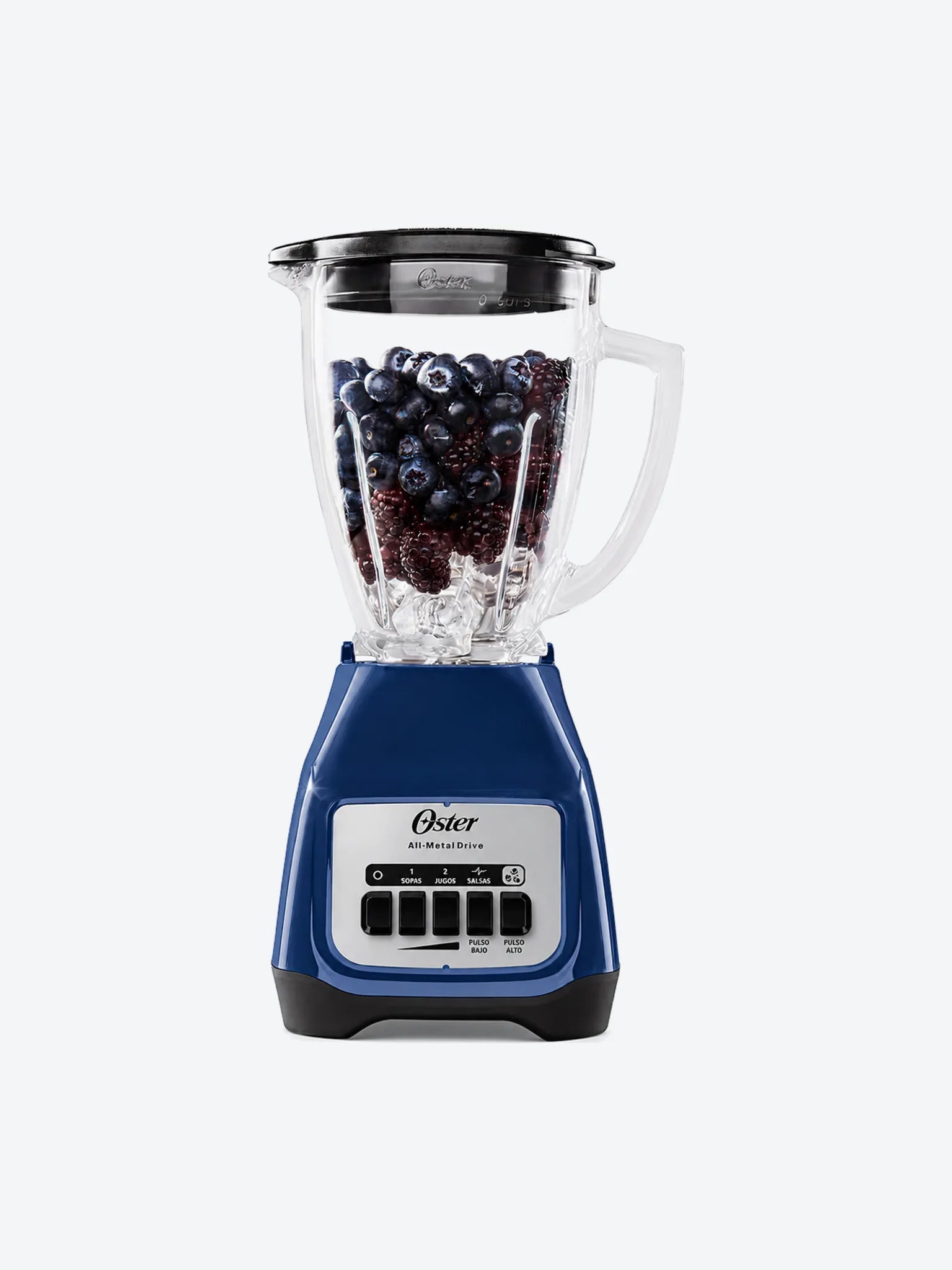 Oster Licuadora Soho de 2 Velocidades - Azul, 1.5lts
