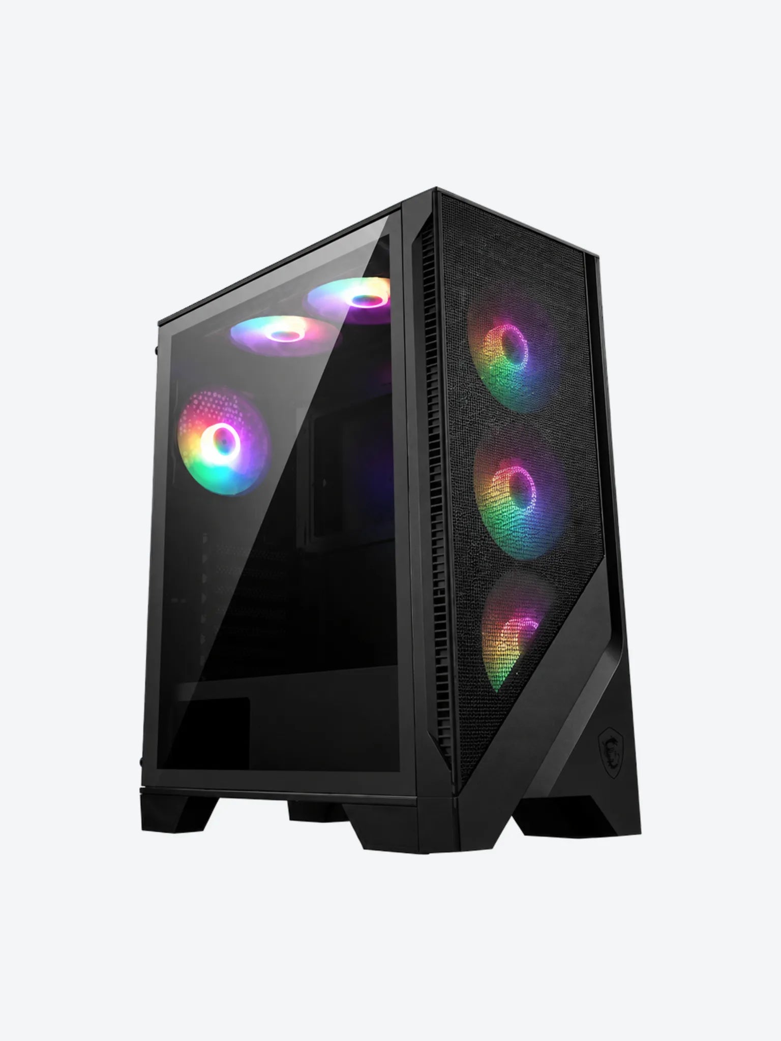 Case Gaming MSI MAGFORGE120 Mag Forge 120A con Vidrio Templado Color Negro-1