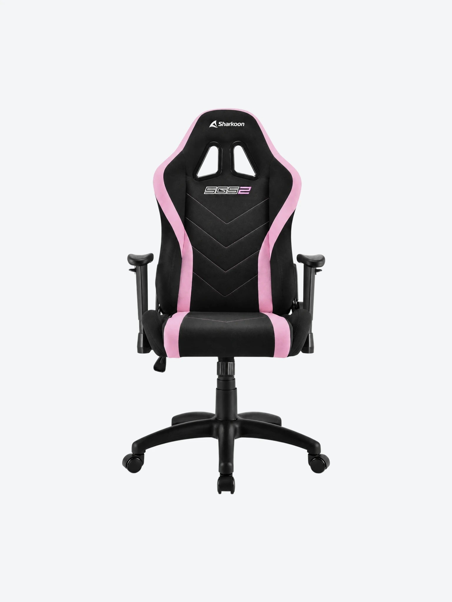 Silla Gamer Sharkoon Skiller SGS2 Junior Color Negro con Rosado 4044951032334-1