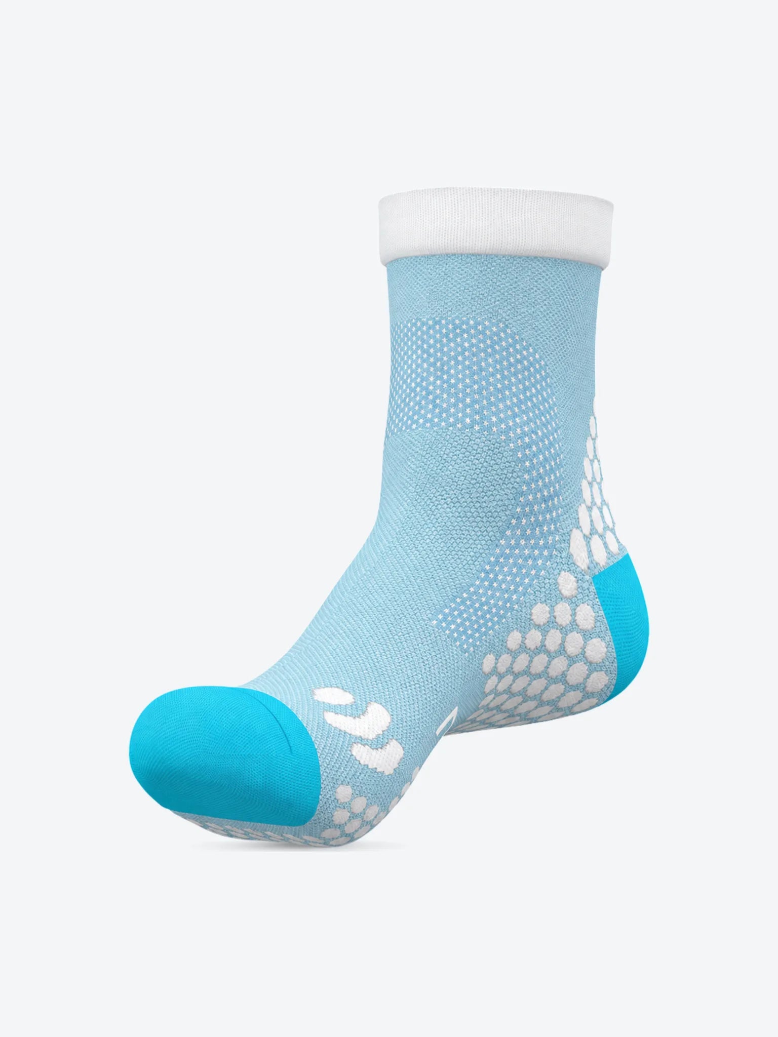 CALCETINES PATA DE CHUCHO CARRERA - TALLA M (CELESTE)