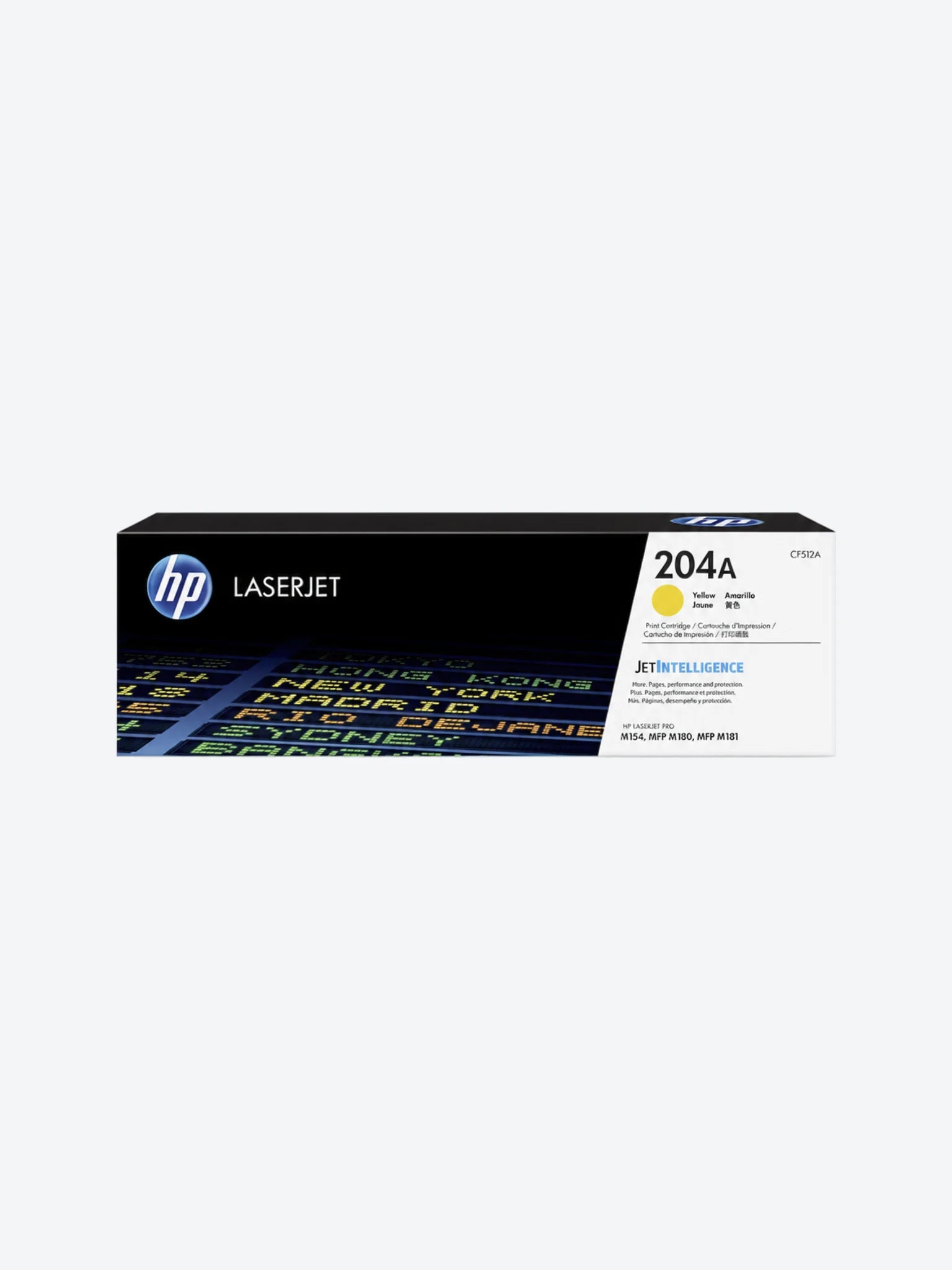 HP 204A Yellow LaserJet Toner Cartridge