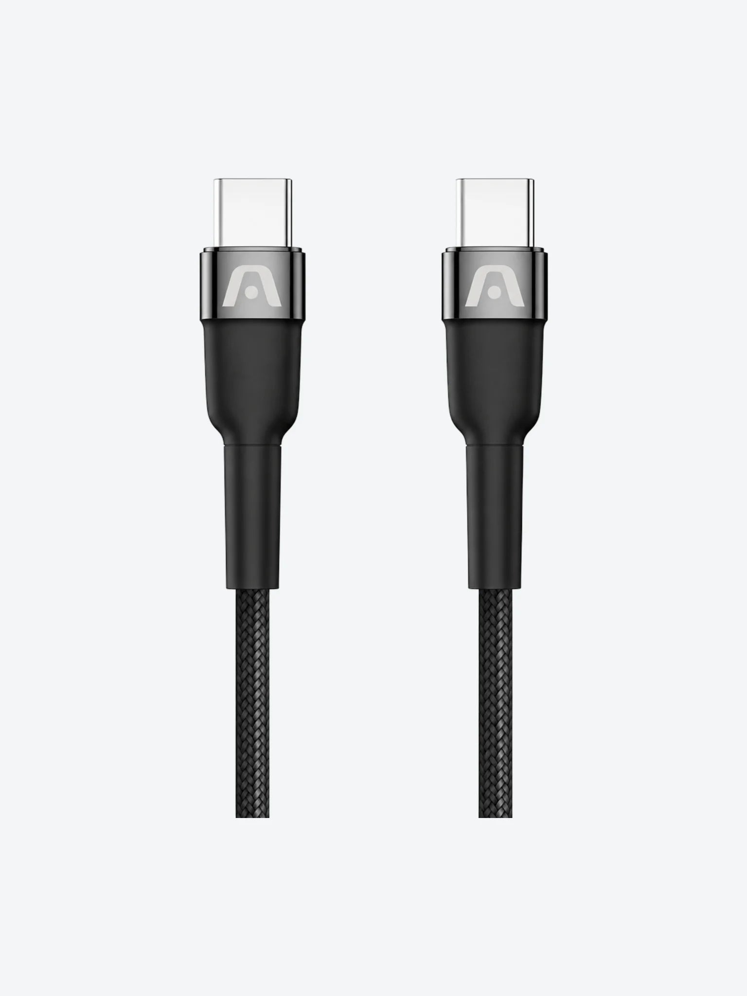 CABLE ARGOM DE CARGA RAPIDA TIPO C A C DE 65W DURASPEED  6FT/1.8M BLANCO