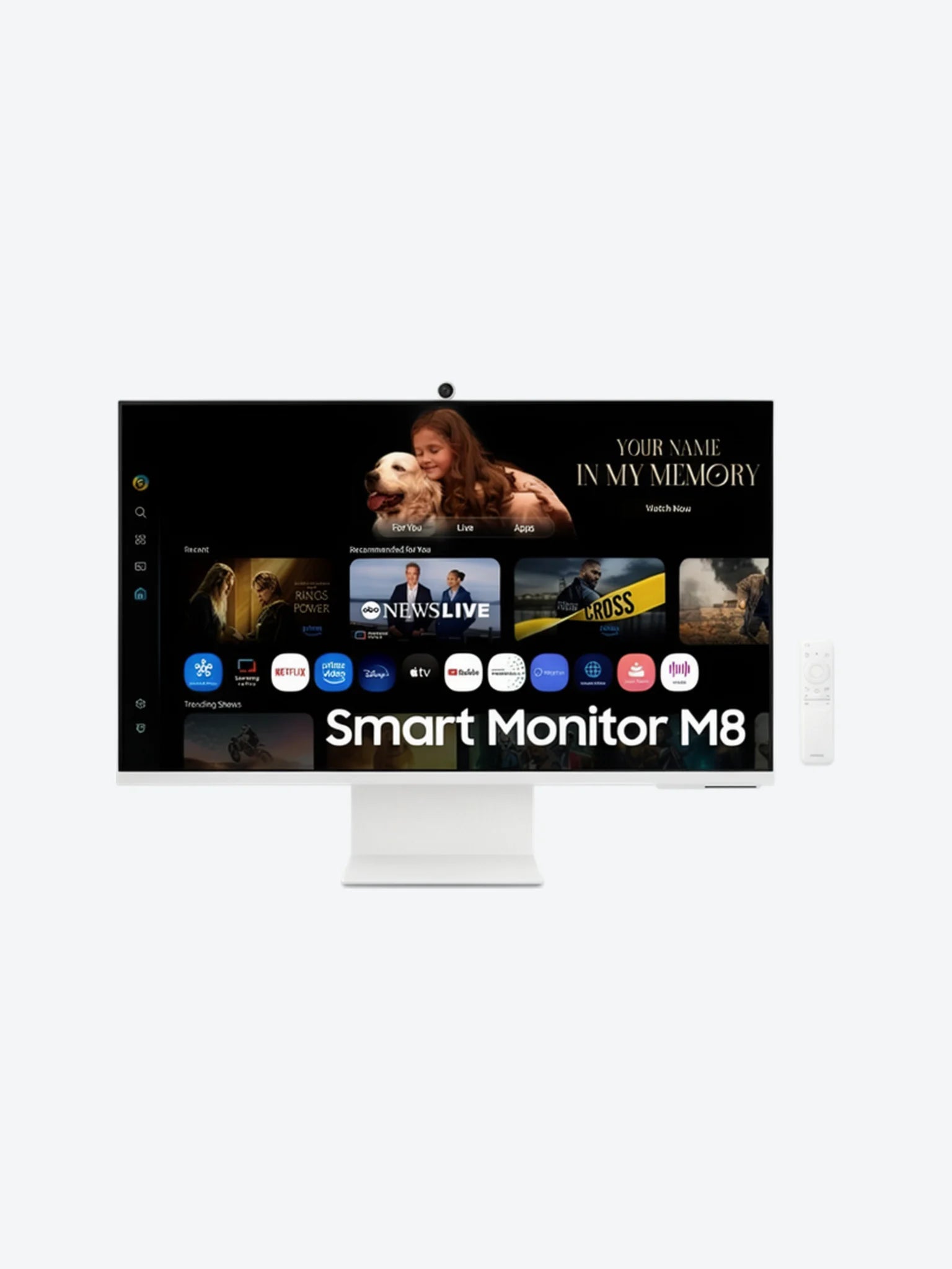 MONITOR SAMSUNG M8 M80F DE 32" 4K 60HZ SMART VISION AI-1