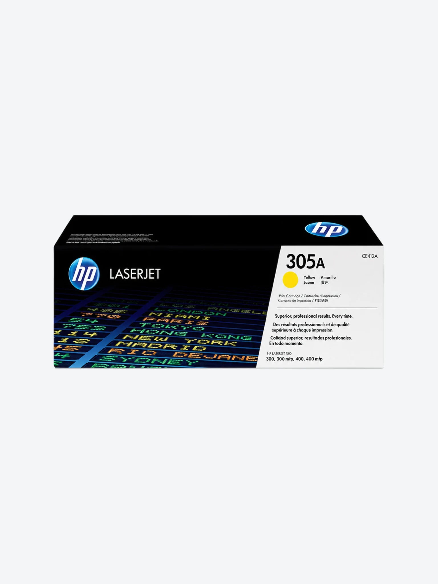 HP 305A - Amarillo - original - LaserJet - cartucho de tóner (CE412A) - para LaserJet Pro 300 M351, 400 M451, MFP M375, MFP M475