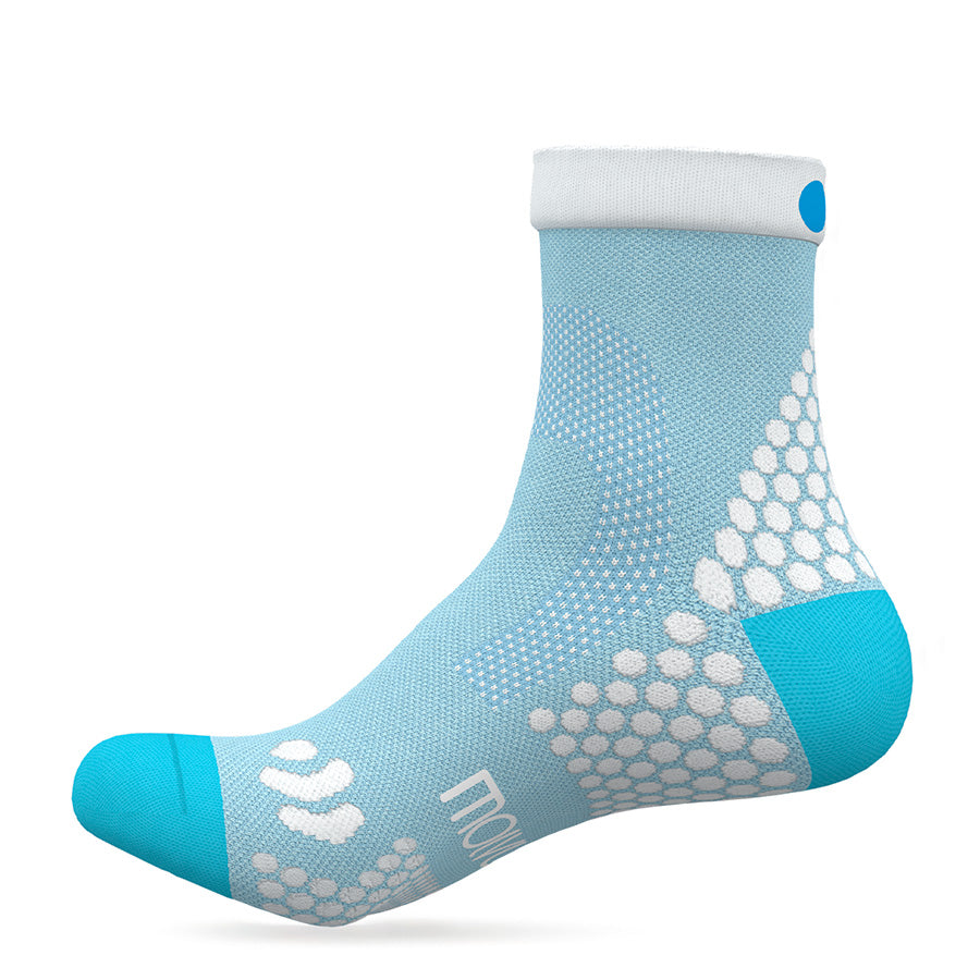 CALCETINES PATA DE CHUCHO CARRERA - TALLA M (CELESTE)-2