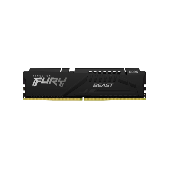 Kingston FURY Beast RGB - DDR5 - módulo - 16 GB - DIMM de 288 contactos - 5600 MT/s / PC5-44800 - CL40 - 1.25 V - sin búfer - on-die ECC-1