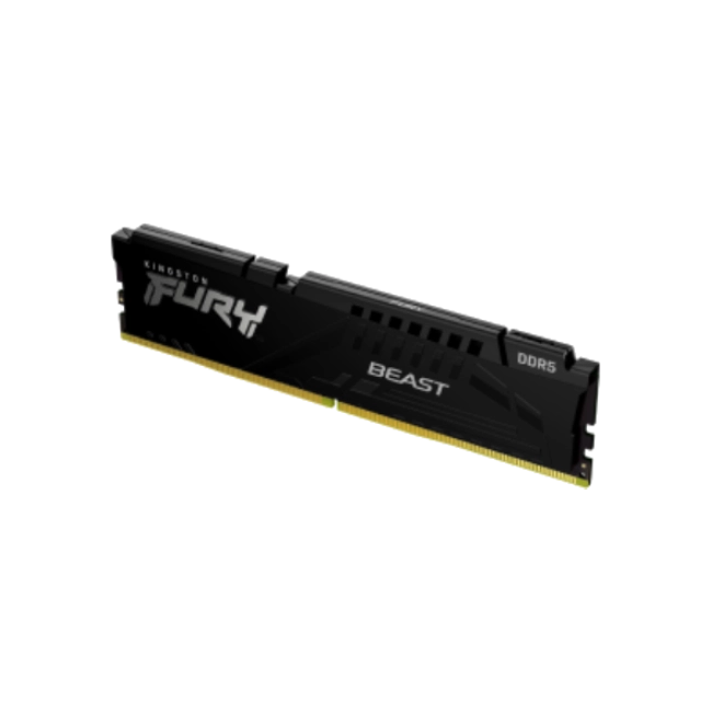 Kingston FURY Beast RGB - DDR5 - módulo - 16 GB - DIMM de 288 contactos - 5600 MT/s / PC5-44800 - CL40 - 1.25 V - sin búfer - on-die ECC-4