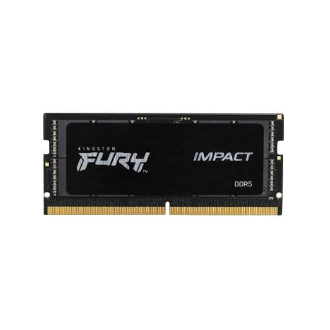 Kingston FURY Impact - DDR5 - módulo - 32 GB - SO DIMM de 262 contactos - 4800 MHz / PC5-38400 - CL38 - 1.1 V - sin búfer - on-die ECC - para Intel Next Unit of Computing 13 Extreme Kit - NUC13RNGi9