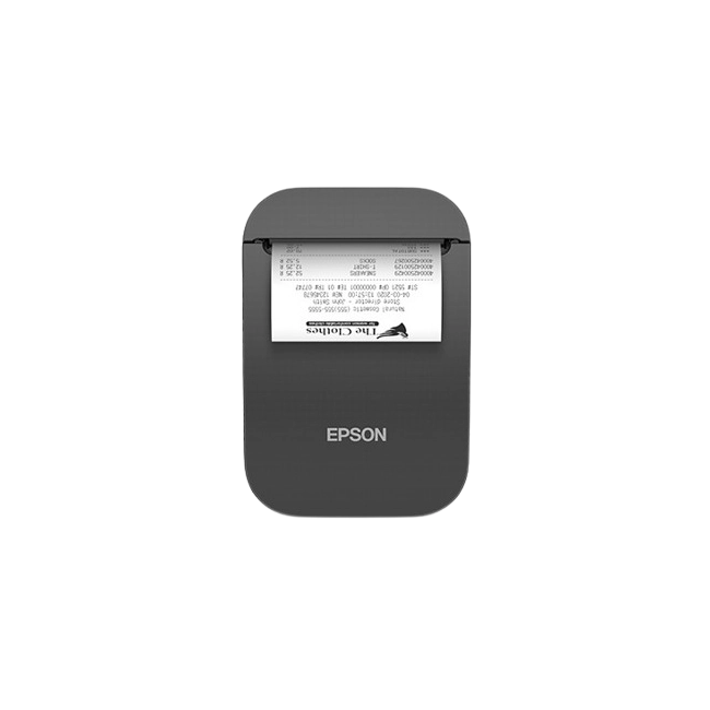 Epson Mobilink TM-P80II - Impresora de recibos - línea térmica - Rollo (7,95 cm) - 203 ppp - hasta 100 mm/segundo - USB-C, Bluetooth 5.0 - negro Epson