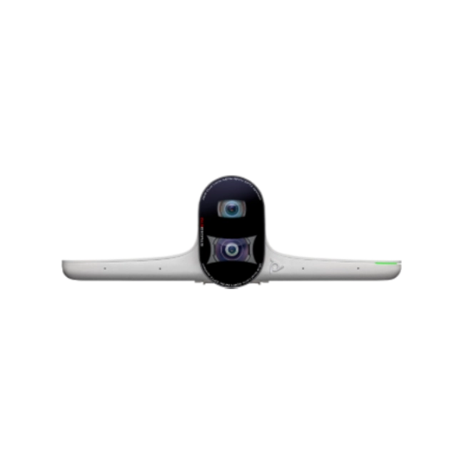 Poly Studio E70 - Cámera de conferencias - color - 2 de 20 MP - 3840 x 2160 - 4K, 2160p - LAN - USB-C - CC 12 V / PoE-1