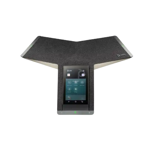 Poly Trio C60 - Para Microsoft Teams - teléfono VoIP para conferencias - con interfaz de Bluetooth con ID de llamadas/llamada en espera - IEEE 802.11a/b/g/n (Wi-Fi) / Bluetooth 4.2 - 5 vías capacidad de llamadas - SIP, SRTP, SDP - negro-1