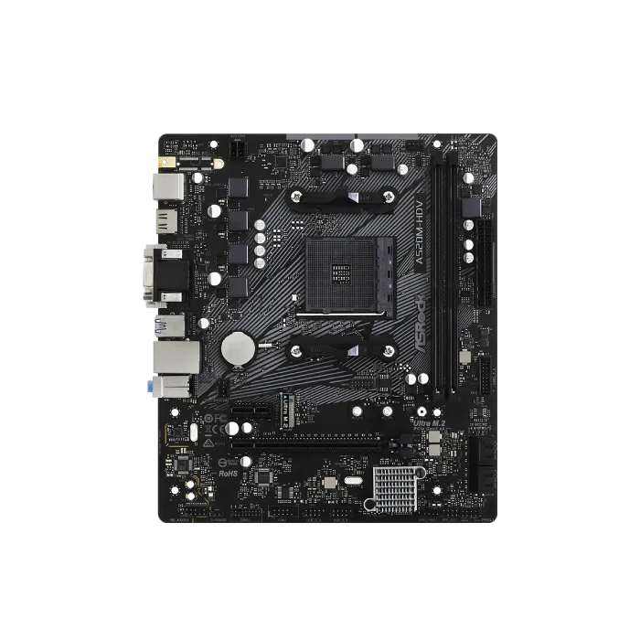 TARJETA MADRE ASROCK A520M-HDV AM4 MICRO ATX DDR4-3