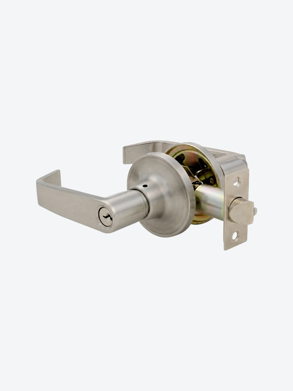 MANIJA LYON C/LLAVE NICKEL SATINADO 15 FANAL-1
