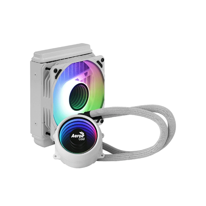 ENFRIAMIENTO LIQUIDO RGB AEROCOOL MIRAGE L120 WHITE AIO 120MM ACLA-MR12127.72-2