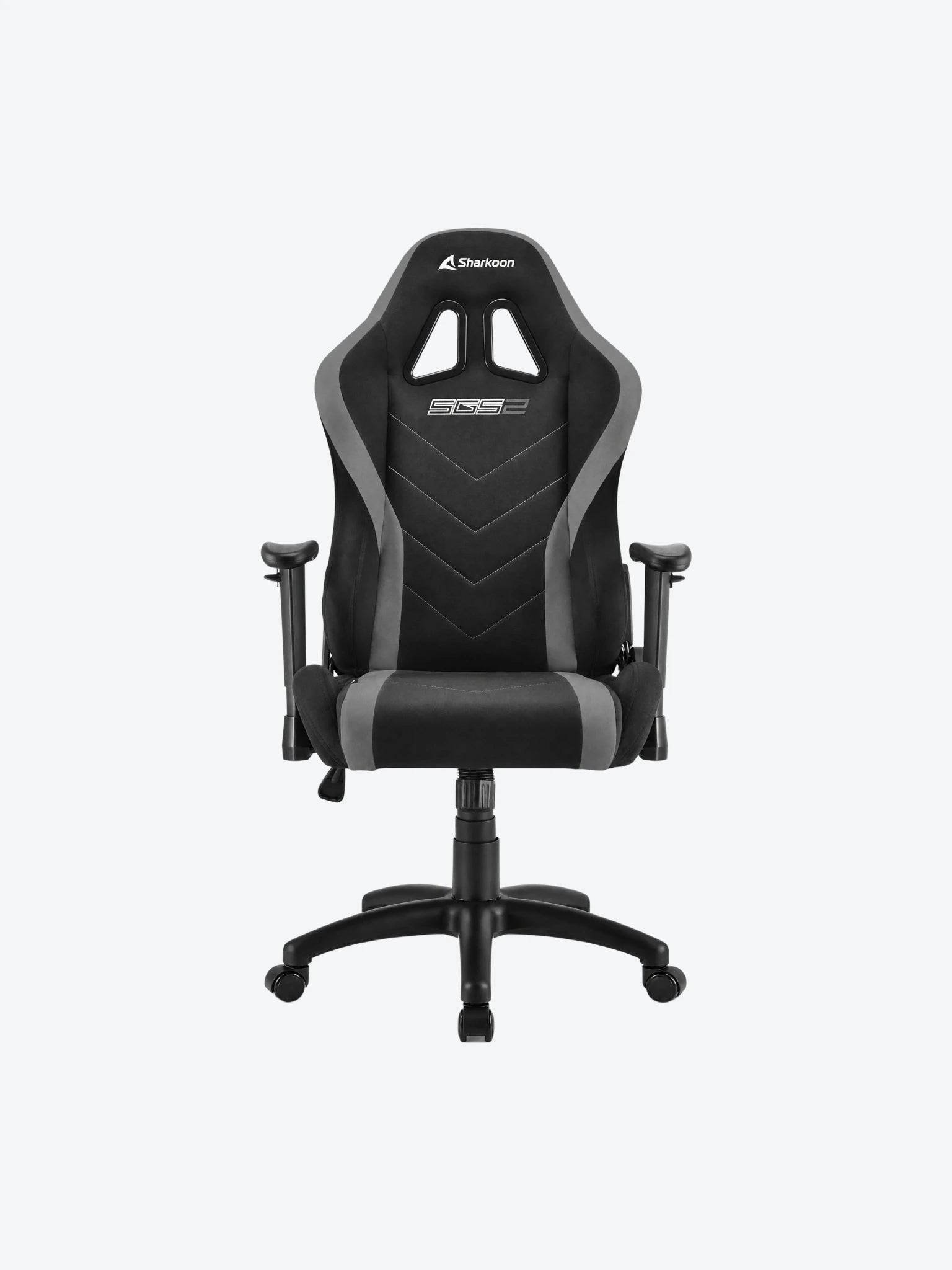 Silla Gamer Sharkoon Skiller SGS2 Junior Color Negro con Gris 4044951032341-1