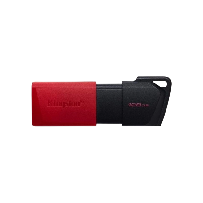 Memoria USB Kingston 128GB USB3.2 Gen1 DataTraveler Exodia M Color Negro con Rojo-3