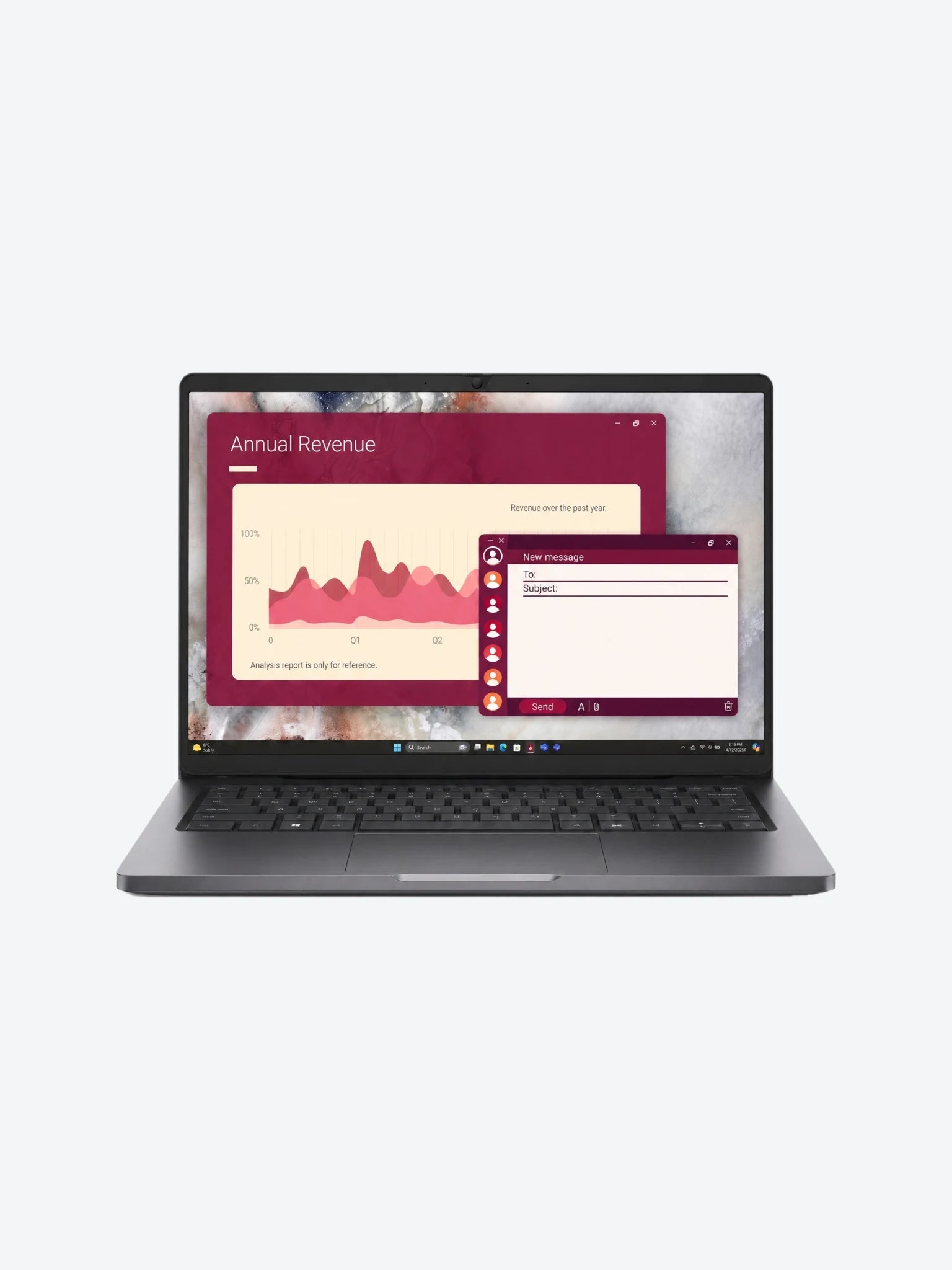 Laptop Dell 7XNFP  PC14250 SPA U5 225U 16GB 512SSD W11 Pro en Español Color Negro-1