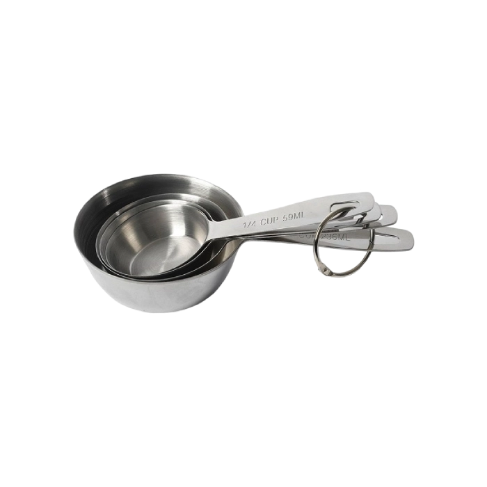 Set de 4 Cucharas Oster 137534.04 Medidoras en Forma de Tazas-2