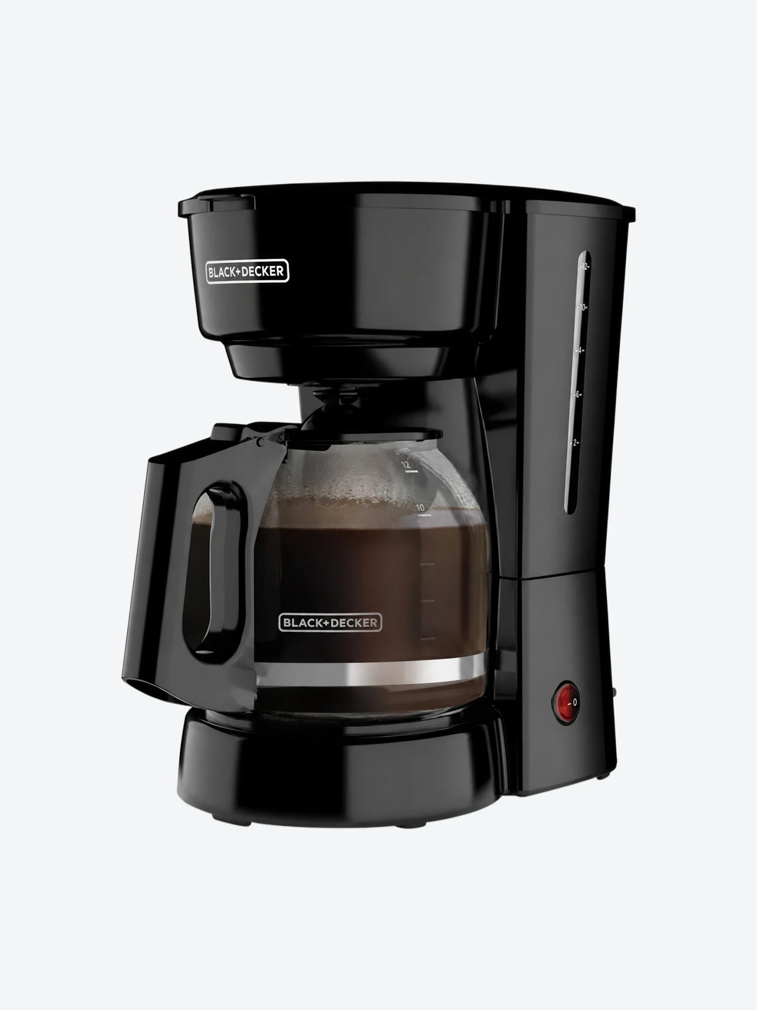 Cafetera Black+Decker CM0916B 12 tazas Jarra de Vidrio Filtro Permanente/Apagado Color Negro