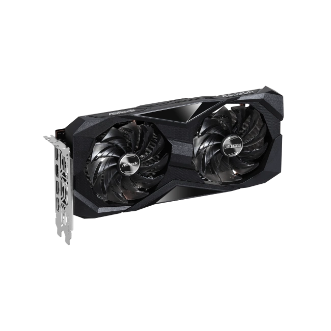 TARJETA DE VIDEO ASROCK RADEON RX 7600 CHALLENGER 8GB OC GDDR6 2695 MHZ RX7600 CL 8GO-3