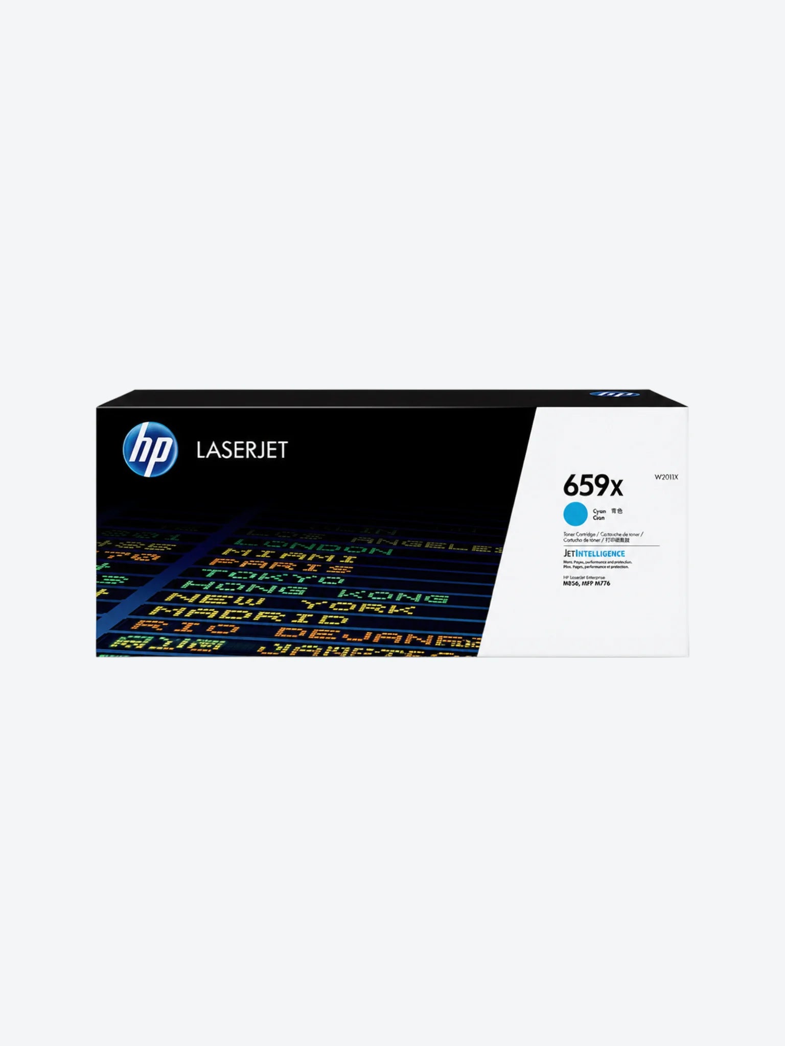 HP 659X Cyan LaserJet Toner Cartridge