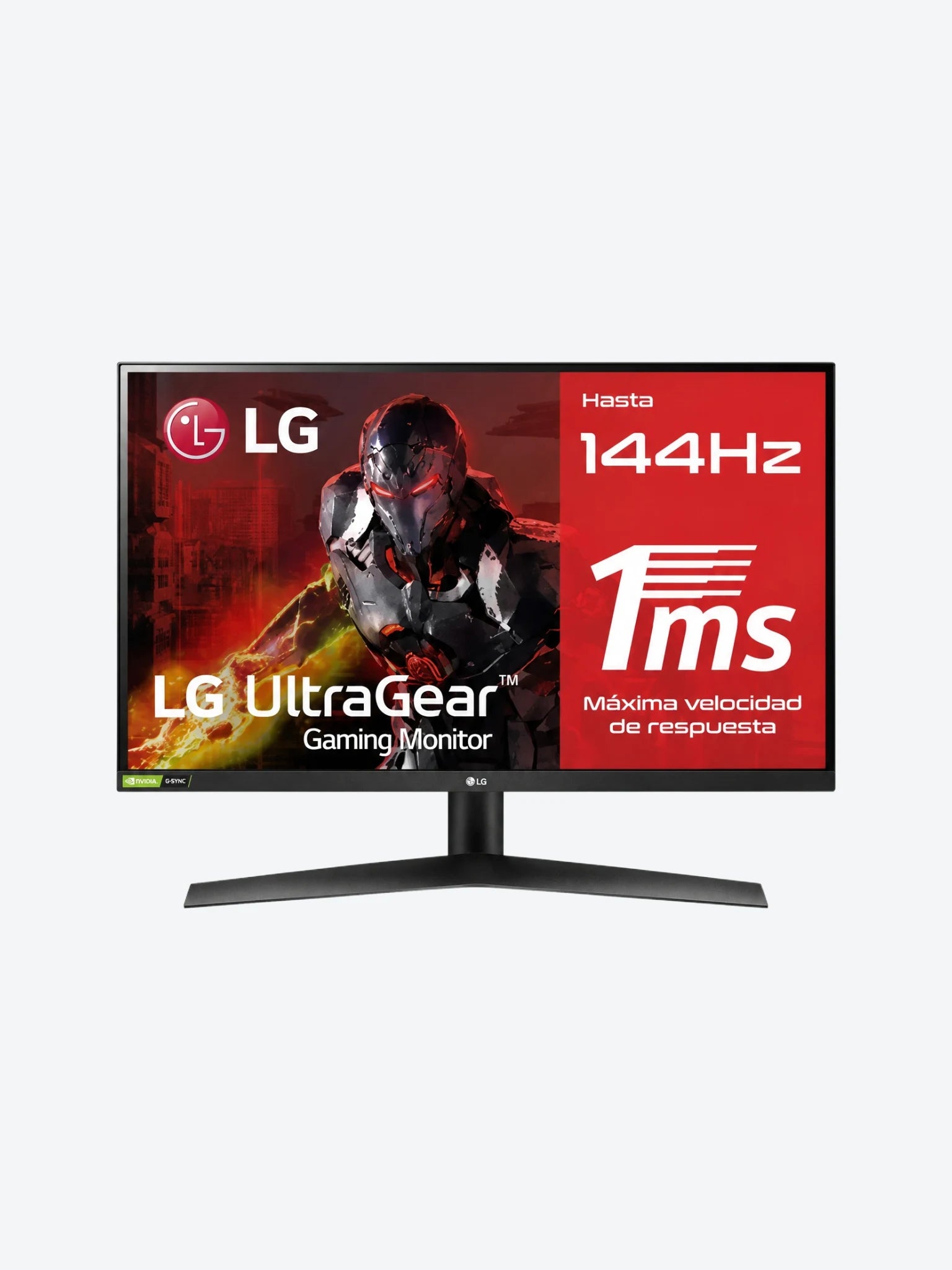 Monitor 27" LG 27GN600-B Ips 1920X1080 144Hz 1Ms Hdmi Dp Wide Negro-1