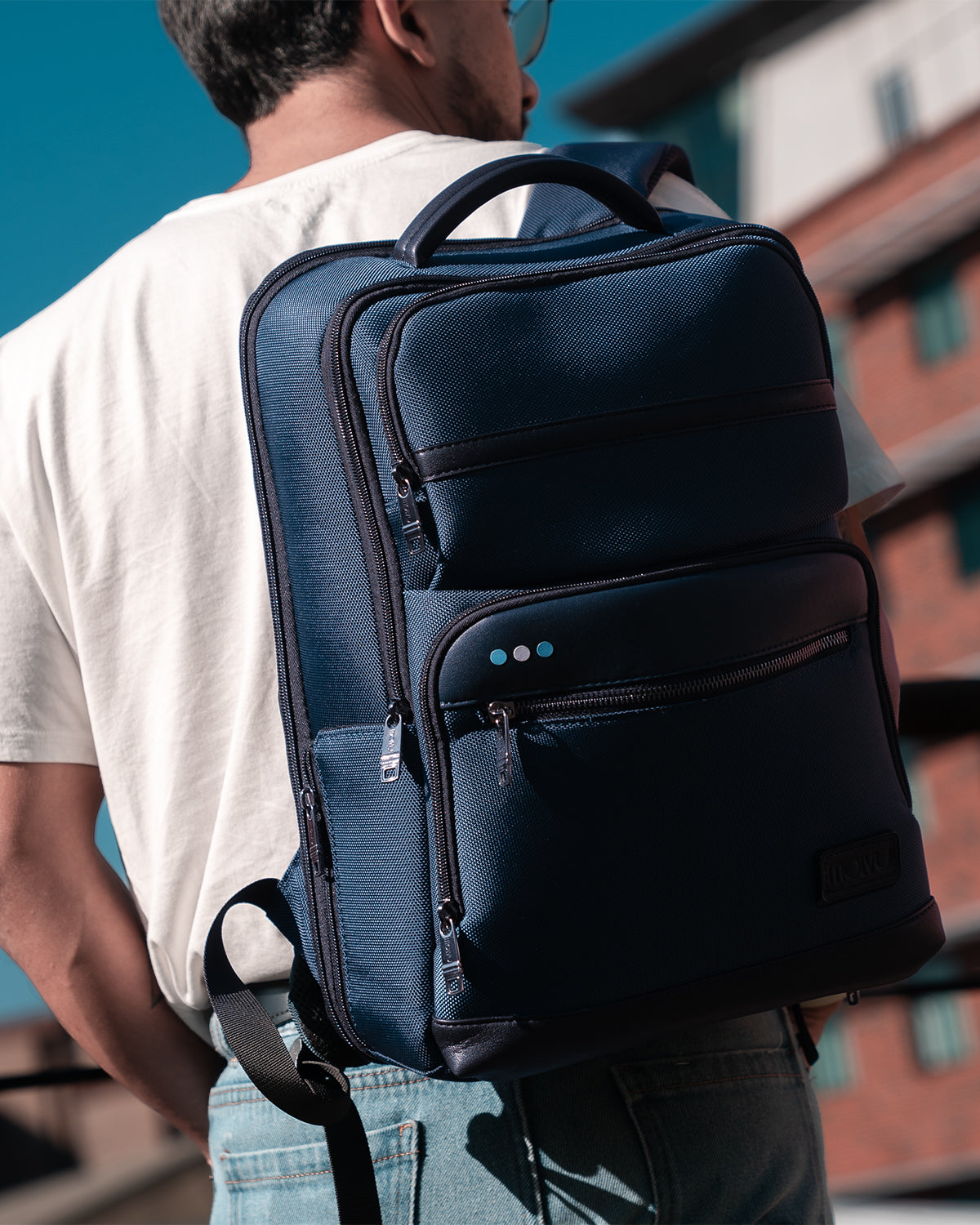 Mochila Business 12 Azul-11