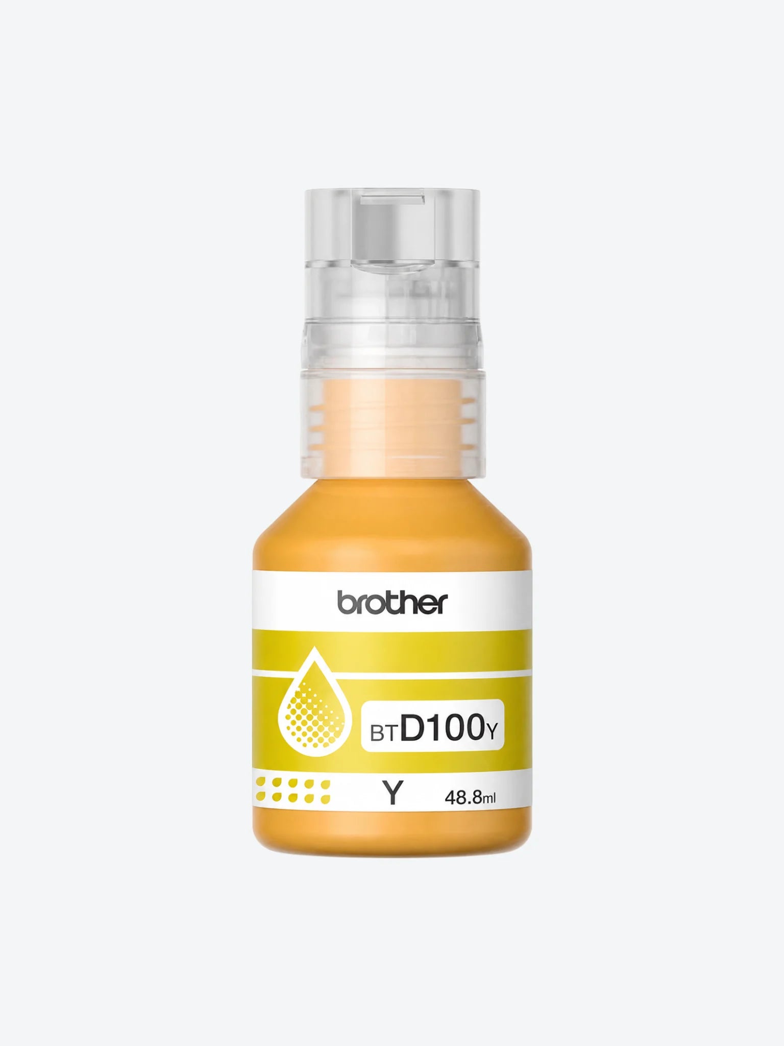 TINTA BROTHER BTD100YMEX INKJET UHY PARA MINI21TH