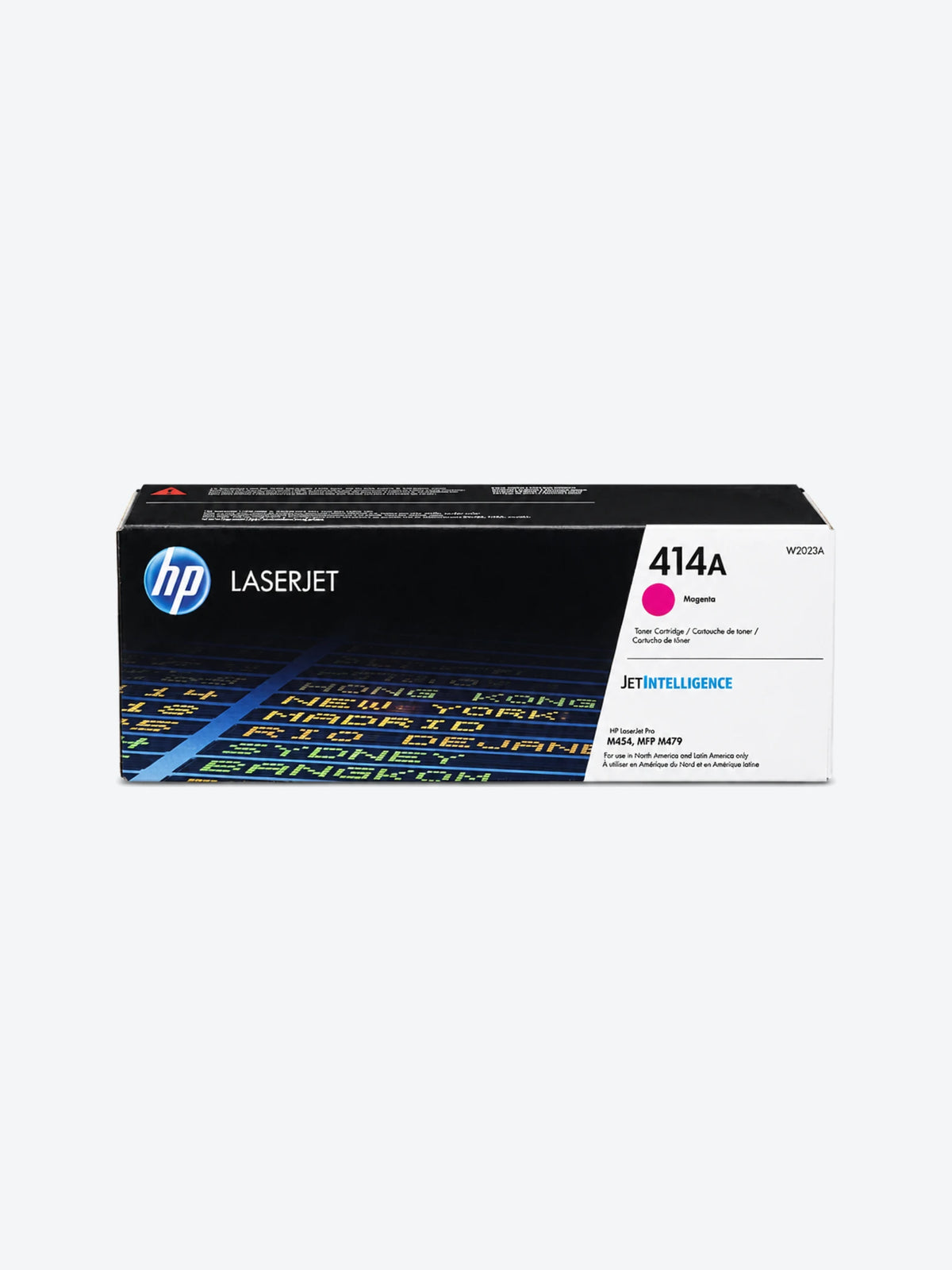HP 414A - Magenta - original - LaserJet - cartucho de tóner (W2023A) - para Color LaserJet Enterprise M455, MFP M480; Color LaserJet Pro M454, M479, MFP M479