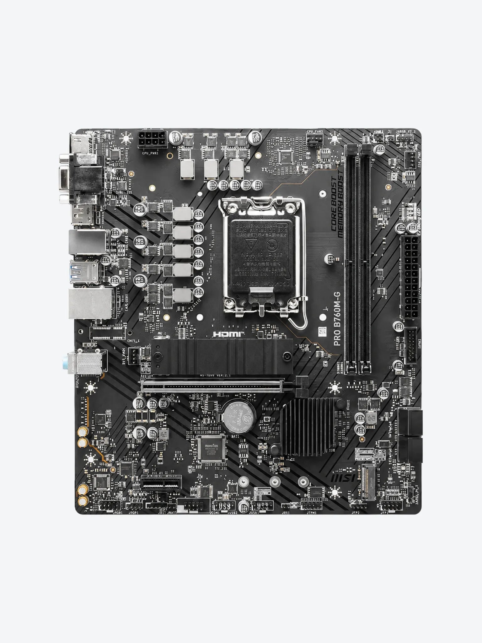 TARJETA MADRE MSI PRO B760M-G LGA 1700 M-ATX DDR5 911-7D90-048