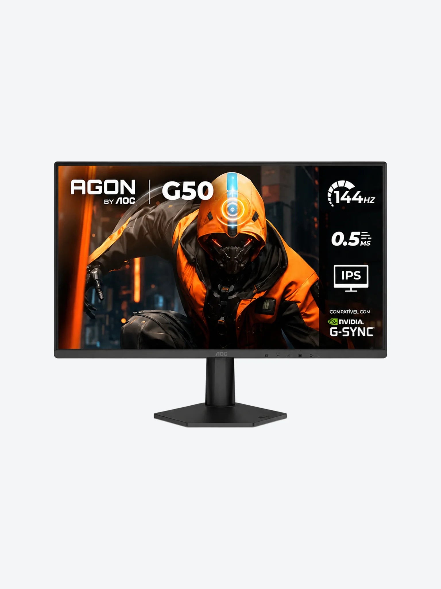 Monitor 24" IPS AOC 24G50F FHD 1920x1080 144Hz HDMI DP
