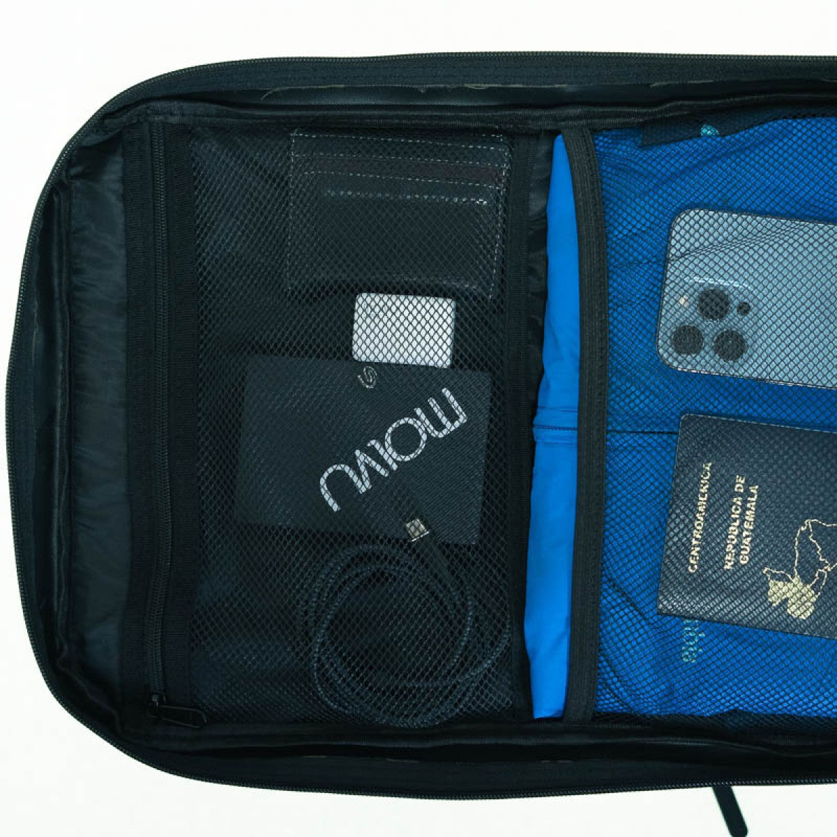 Mochila Roca Negro Camo-15