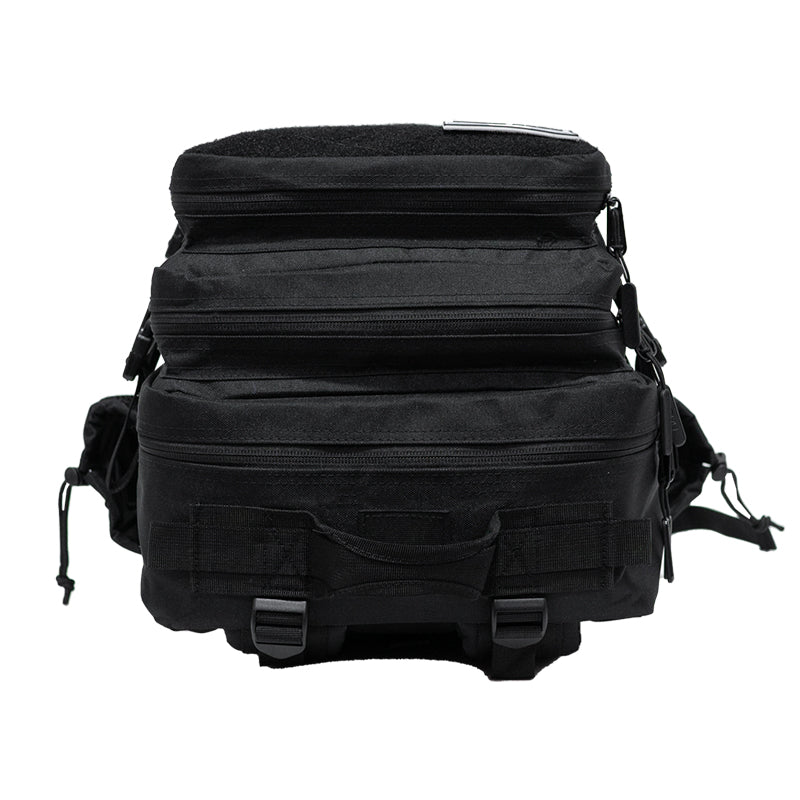 Mochila Roca Negro Azul-5
