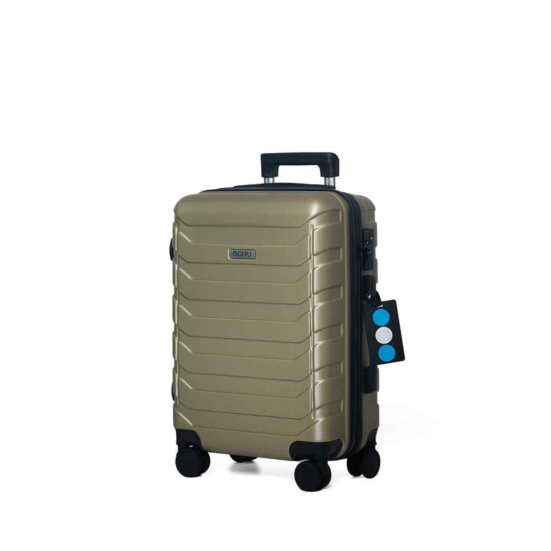 Maleta Viaje 20 (carry on) verde militar-1
