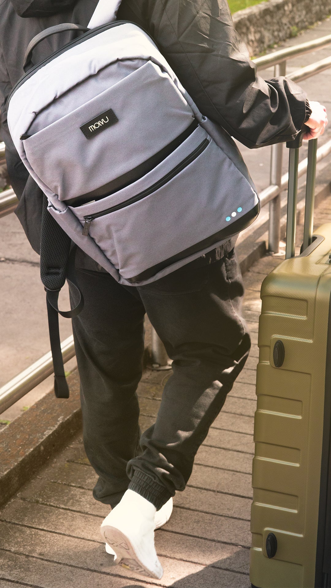 Mochila Business 8 Gris-14