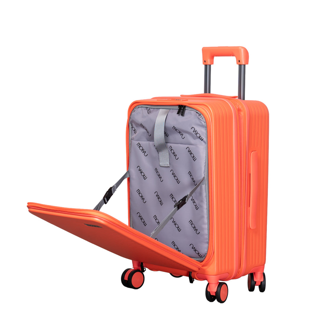 Maleta Viaje 3 (carry on) naranja-6