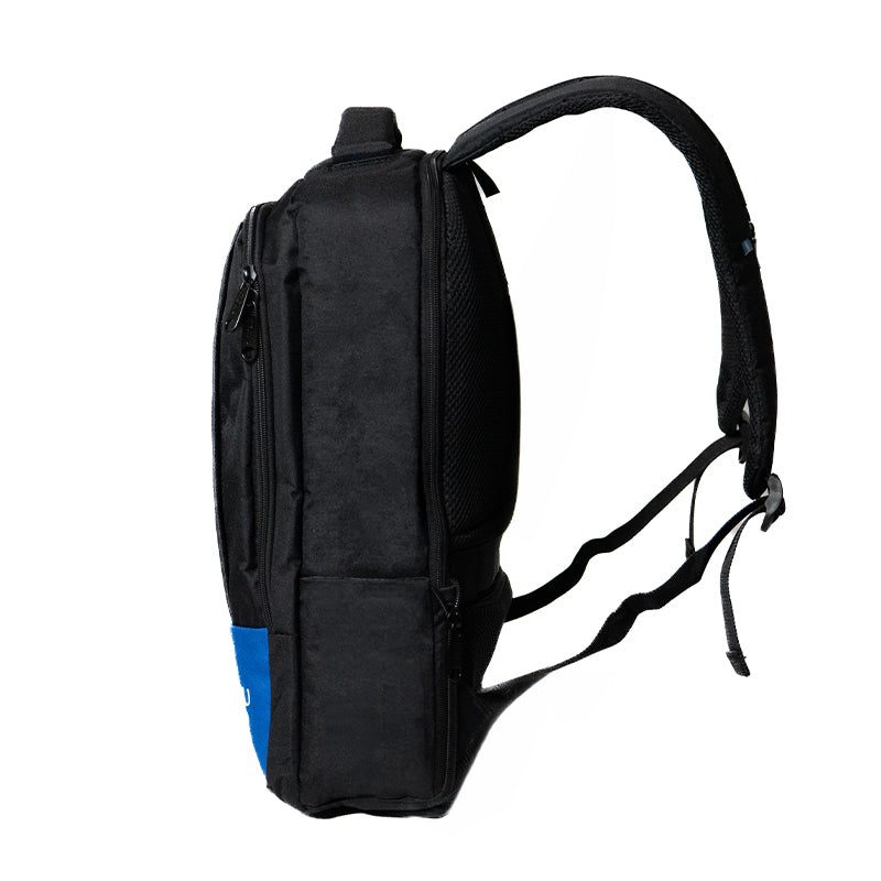 Mochila U2 Negro Azul-12