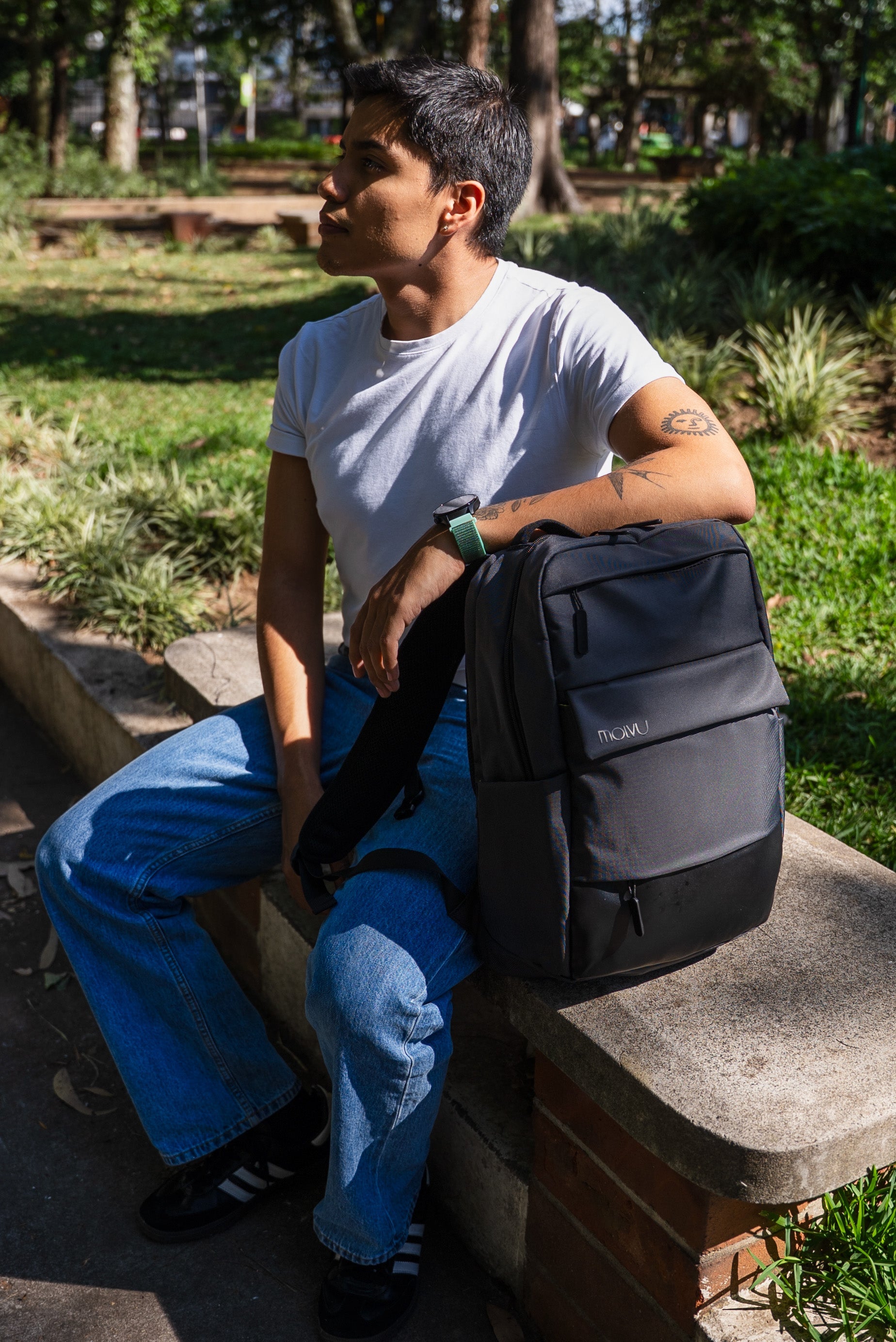 Mochila Business 6 gris oscuro